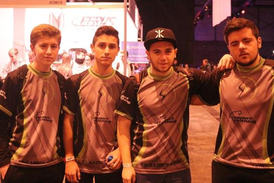 SDG Team Burn at Gamergy, December 2015