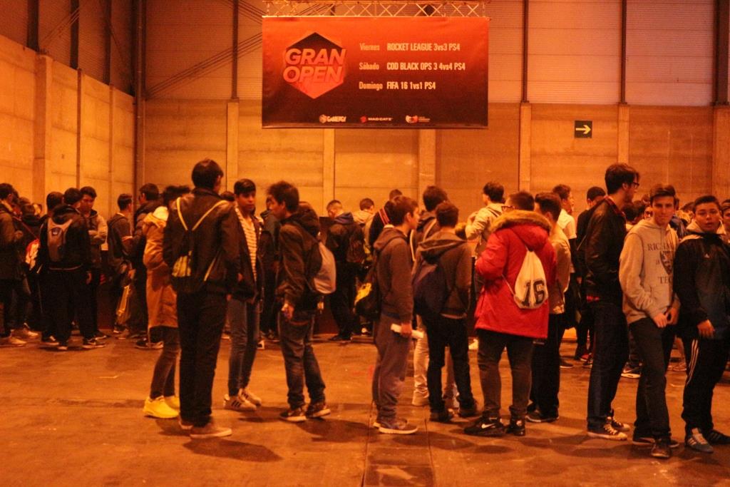 Gamergy Madrid, the Entry