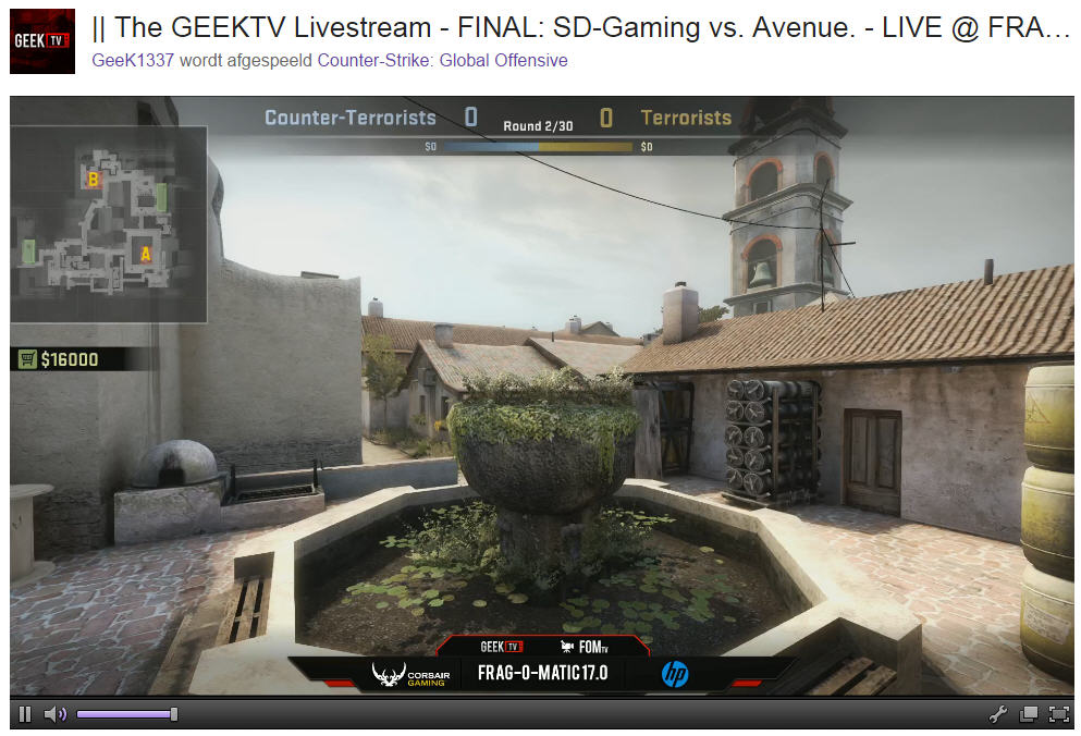 SDG CSGO team at the finals of FoM 17.0 (1)